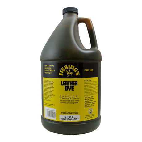 34-210230.SLC.jpg Fiebings Leather Dye - Moccasin Brown Gallon Image