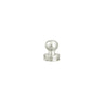 SB10.Nickel.7mm.01.jpg Solid Brass Button Studs - 10 Pack Image