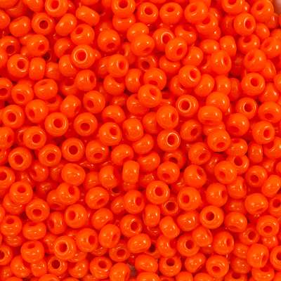 222-144015.SLC.jpg 10/0 Glass Seed Beads - Orange 20g Image