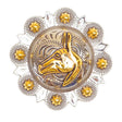 115-100.SLC.1.jpg Mulehead Berry Concho - Nickel/Gold Image