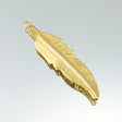 222-7608.SLC.jpg Large Feather Charm - Gold Plate Image