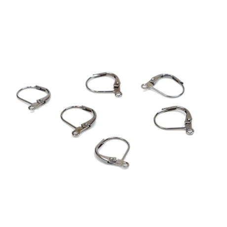 89-7556.SLC.2.jpg Lever back Earwire - Gunmetal 6pk Image