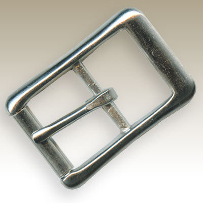 4-174006.SLC.jpg 1" Center Bar Roller Buckle - Nickel Plate Image
