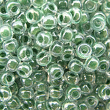 8/0 Seed Beads - Forest Green Crystal 22g