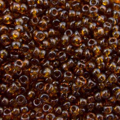229-1030.SLC.jpg Seed Beads 10/0 Transparent Brown - 20g Image