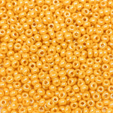 229-108.SLC.1.jpg Seed Beads 10/0 Luster Opaque Yellow - 20g Image