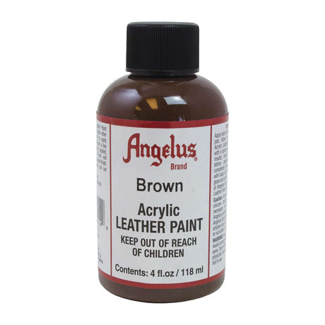 ALAPFO.Brown.01.jpg Angelus Leather Acrylic Paint 4oz Image