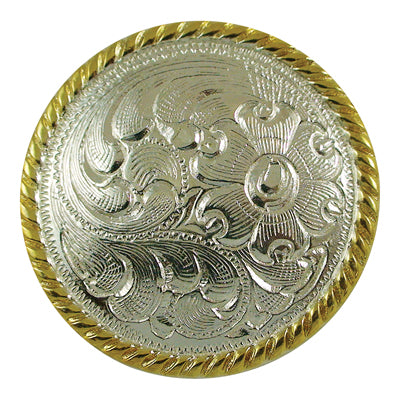 280-794302.jpg 1" High Sierra Concho - Silver Plate Image