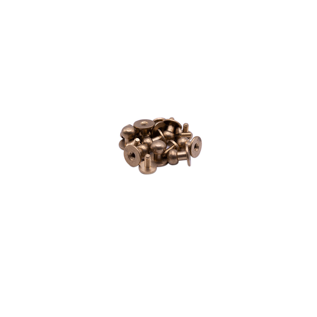 RBS.Solid Brass.12pk.01.jpg Regular Button Studs Image