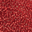 45-89101.SLC.jpg 8/0 Seed Beads - Silver Lined Flame Red 22g Image