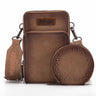 WCCP.Light Brown.01.jpg Wrangler Crossbody Cellphone Purse Image