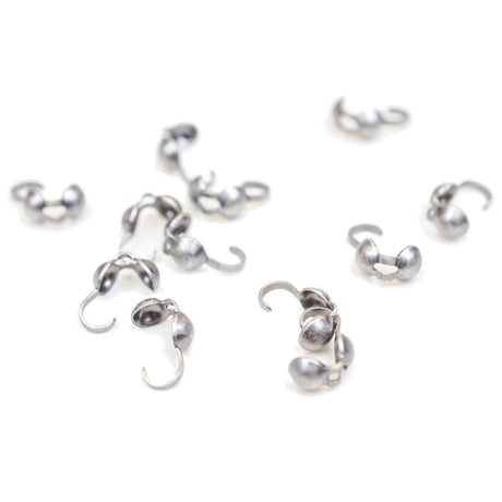 144-1007.SLC.2.jpg 12pk Clam Shells - Antique Silver Plate Image