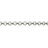 4mm Rolo Chain - Silver Plate Ft