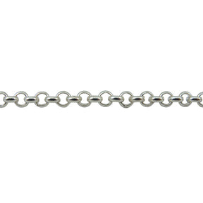 4mm Rolo Chain - Silver Plate Ft