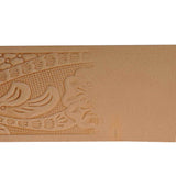 100-456807.SLC.03.jpg 1-1/2" Embossed Floral Name Space Belt Strip Image