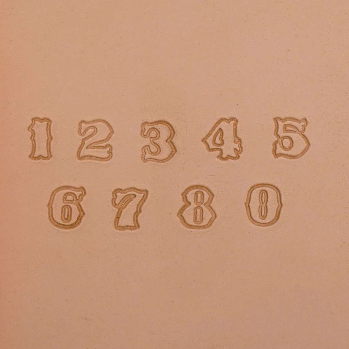 011-813600.SLC.01.jpg 3/4" Standard Number Stamp Set Image