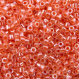 Delica Bead - Salmon Luster Crystal Lined DB235