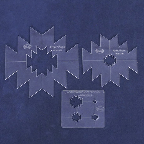 SWAT.Aztec Set.01.jpg Southwestern Acrylic Template Sets Image