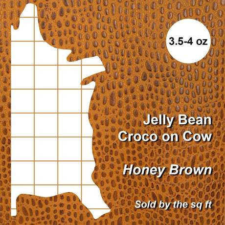371-11162.SLC.4.jpg Jelly Bean Croco Side - Honey Brown Image