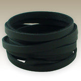 ¼"x72" Black AlumTan Lace