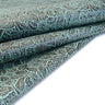 Turquoise Brown Daisy Floral Embossed Cow, additional view 3