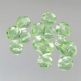 8mm Peridot Bead Strand - Firepolished