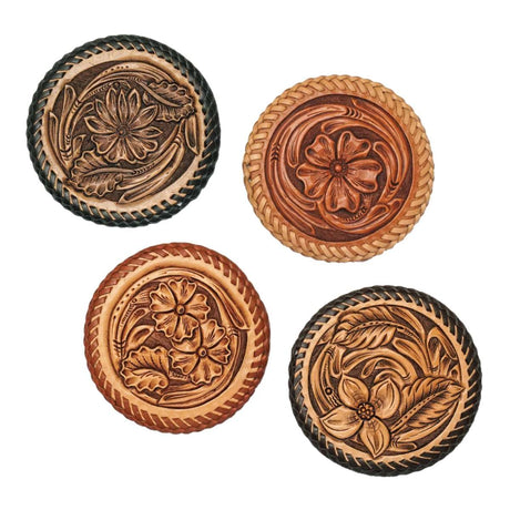 011-7710.SLC.02.jpg SLC CarveRite - Flowered Coasters Image