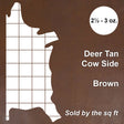 62-933308.SLC.4.jpg DeerTan Cow Side - Brown Image