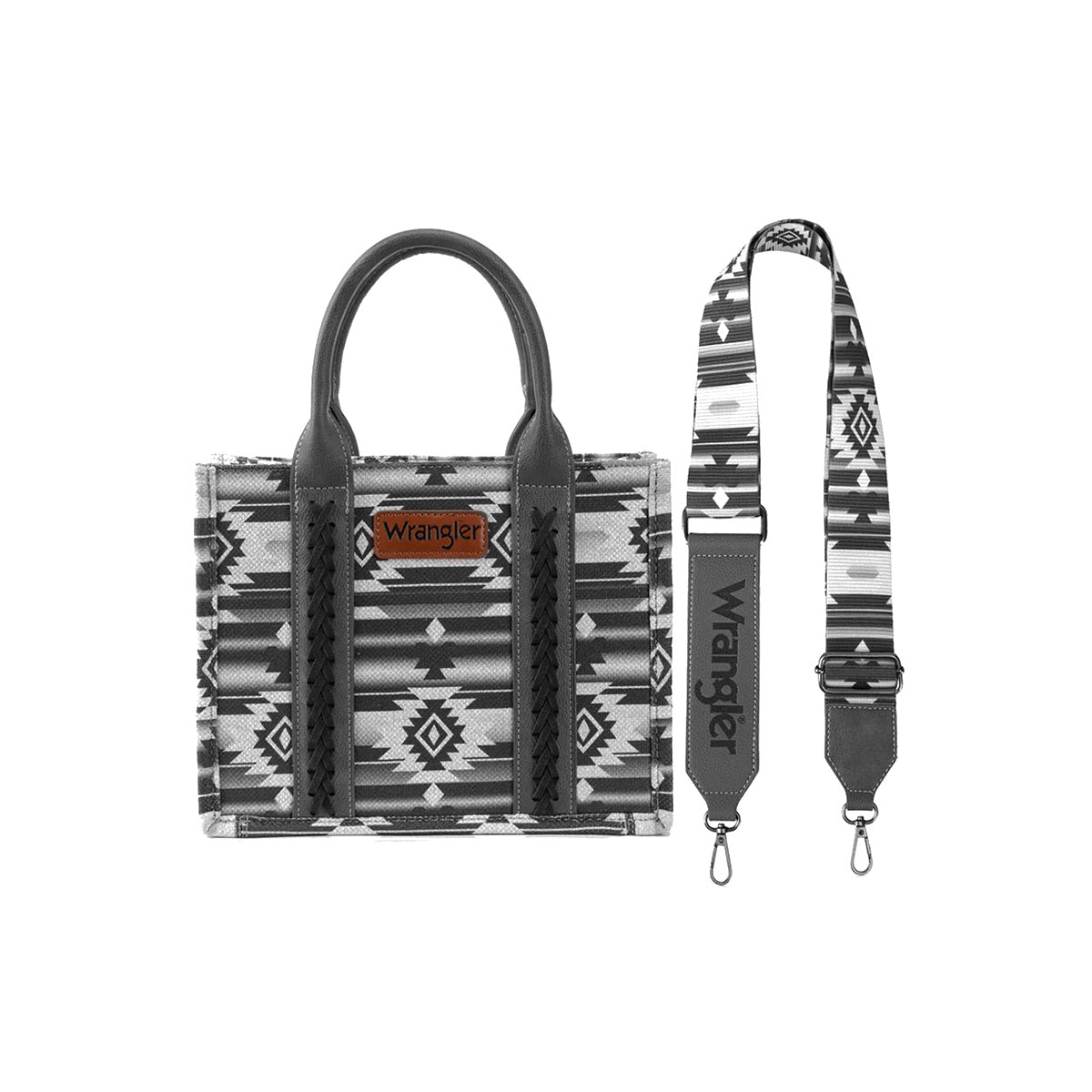 WSCT.Black.01.jpg Wrangler Small Canvas Tote Image