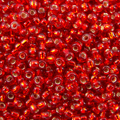 222-144205.SLC.jpg 10/0 Seed Beads - Red Lined 20g Image