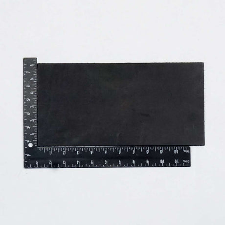 49-9200.SLC.2.jpg Hermann Oak Drum Dyed Black Pre-Cut 8-10 oz. 6" x 12" Image