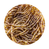 Seed Beads 11/0 Topaz Mix Luster - 20g