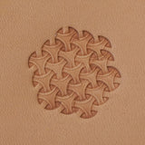 932-112.SLC.02.jpg SN Stamping Tool - 112-3 Tri-Circle Basketweave Image