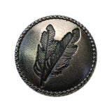 115-93141.SLC.02.jpg Twin Feather Line 24 Decorative Snap - Antique Nickel Image