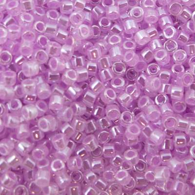 45-113248.SLC.jpg Delica Bead - Lined Crystal/Pale Lilac DB248 Image