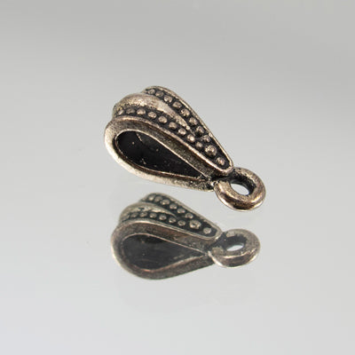 244-562312.SLC.jpg 5mm Large Dotted Bail - Silver Plate Image