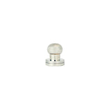 SB10.Nickel.8mm.01.jpg Solid Brass Button Studs - 10 Pack Image