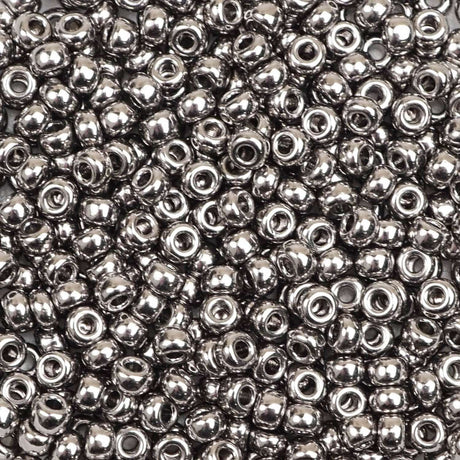 193-8190.SLC.1.jpg 8/0 Seed Beads - Nickel Plated 10g Image
