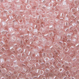 Delica Bead - Lined Crystal/Pale Salmon DB234