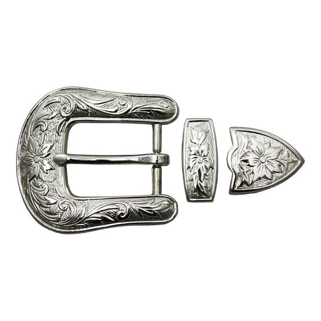 4-187202.SLC.jpg 1" Durango Buckle Set - Silver Plate Image