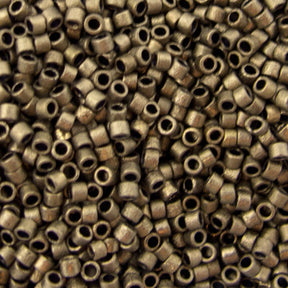 Delica Bead - Gold Matte Metallic DB322