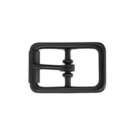 CBHR.¾.01.jpg Black Center Bar Halter Buckle With Roller Image