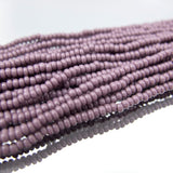 11/0 Seed Beads - Opaque Light Purple