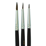 3pk Sable Brush Set