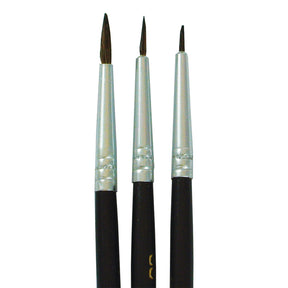 3pk Sable Brush Set