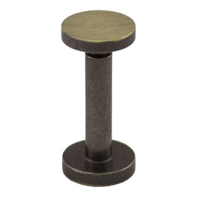 5/8" Flat Screw Post - Antique Solid Brass 10pk