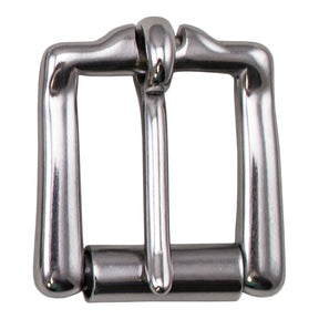 3/4" Heavy Duty Wave Roller Buckle - Stainless Steel