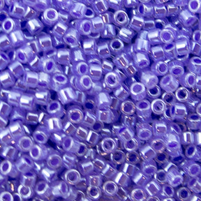 Delica Bead - Purple Crystal Lined DB249