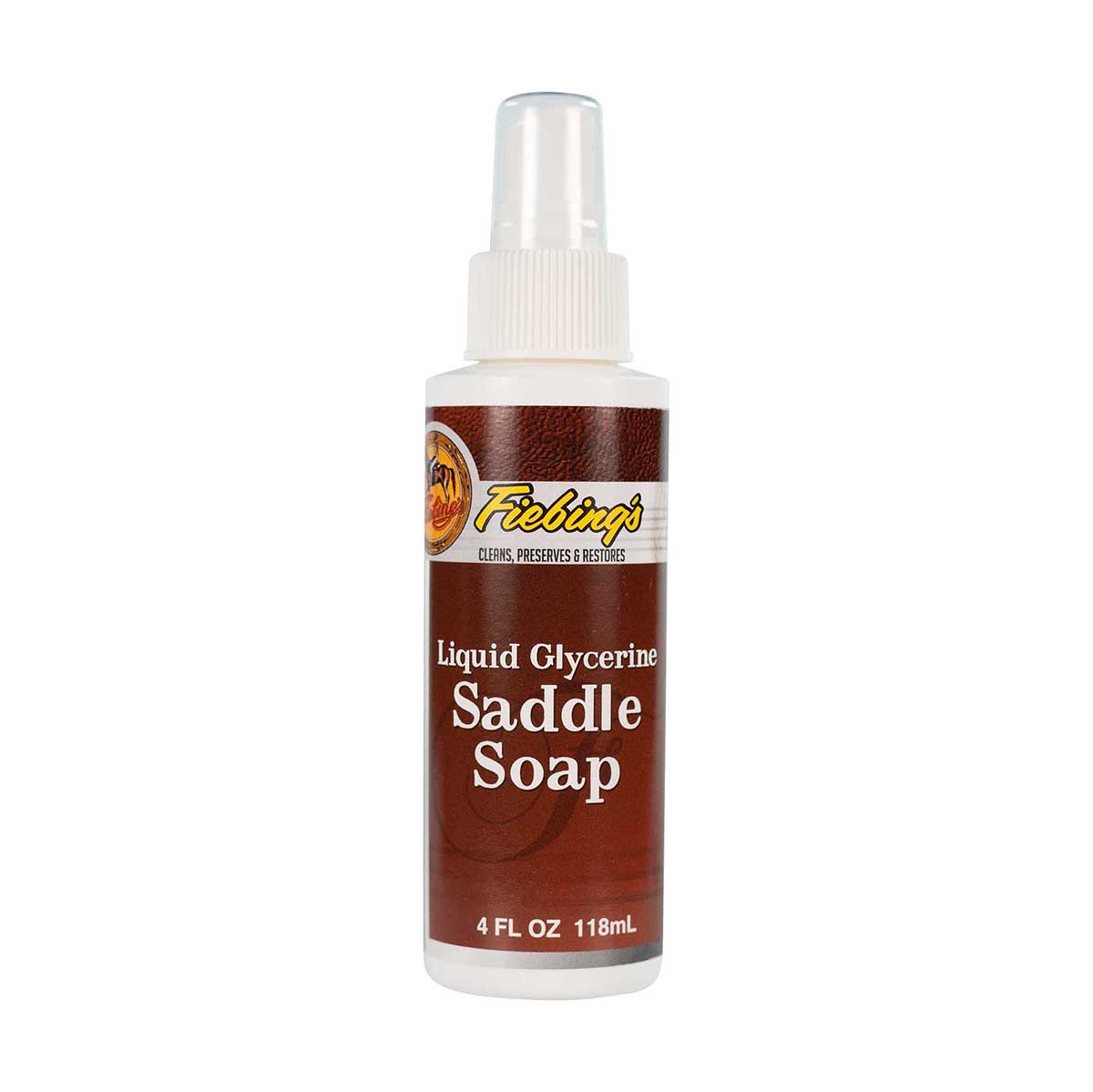 34-222103.SLC.01.jpg Fiebings Saddle Soap Glycerine Liquid Spray 4oz Image