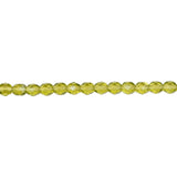 6mm Olivine Bead Strand - Firepolished
